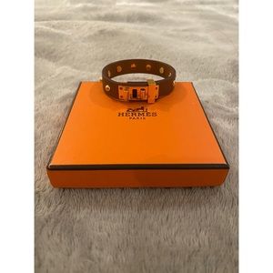 HERMES mini dog cloud ronds bracelet